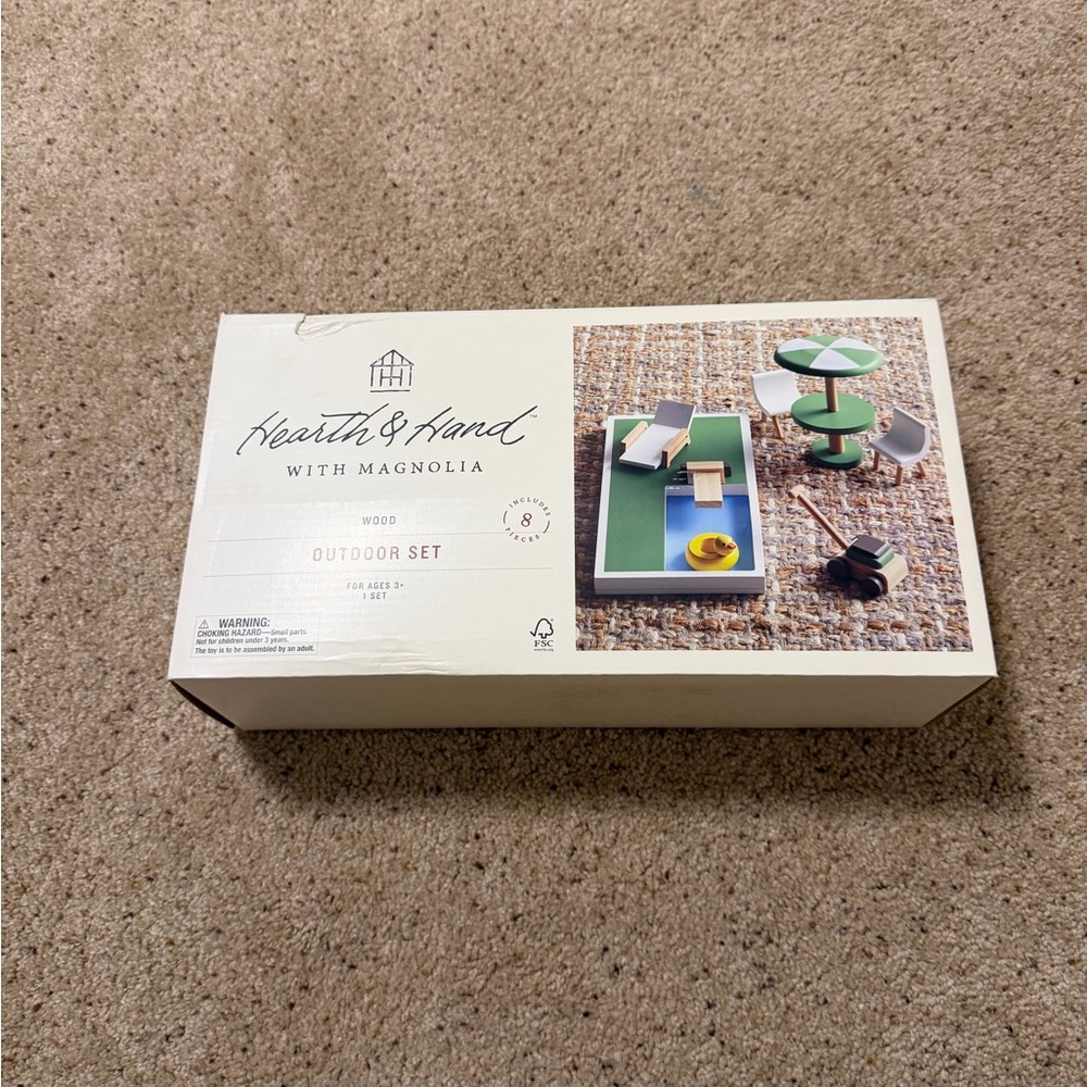 Hearth & Hand Dollhouse Outdoor Set